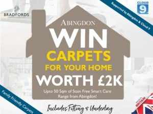 Evesham Carpet £2k Giveaway! Bradfords